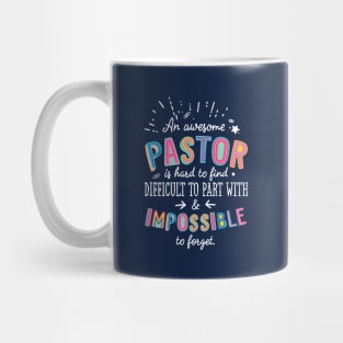 An awesome Pastor Gift Idea - Impossible to Forget Quote Mug